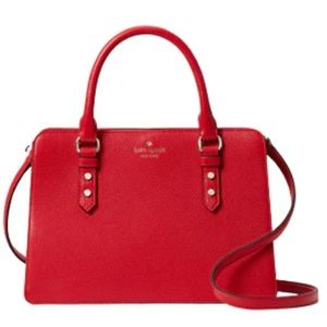 Kate Spade New York

MULBERRY STREET LISE SATCHEL- Cherry Liquor